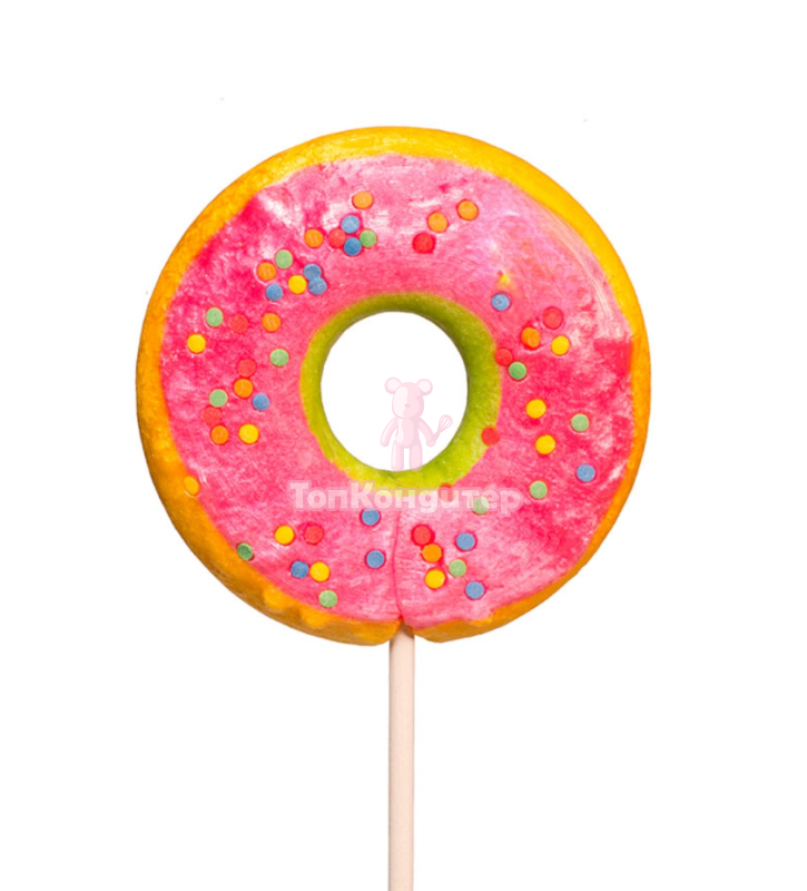 Леденец на палочке "Пончик"