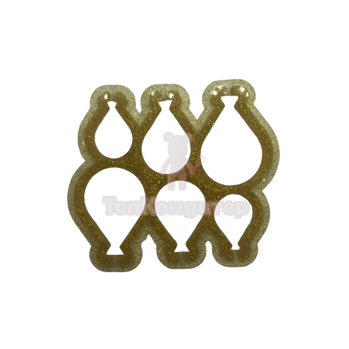 Форма для леденцов "Воздушный шар" микс размеров