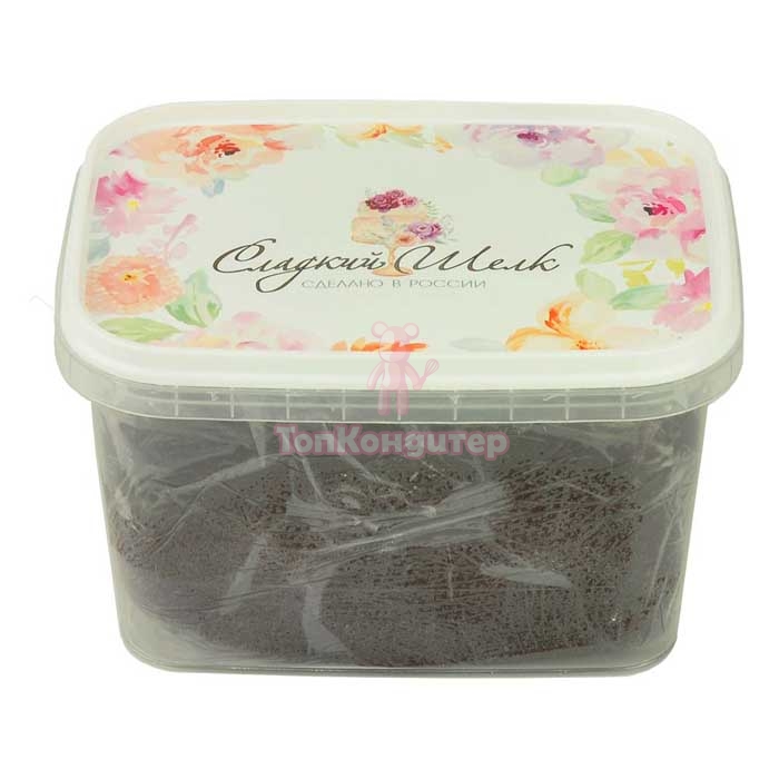 Мастика "Сладкий шелк" коричневая 0,5 кг