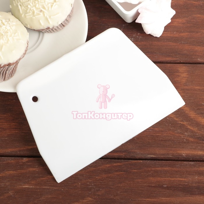 Шпатель кондитерский прямой 19,5 см*12,5 см