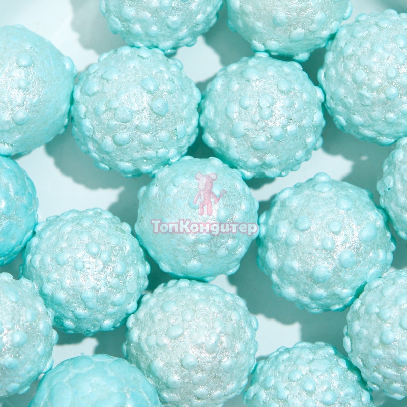 Кондитерская посыпка «Весёлый попкорн», синяя, 50 г