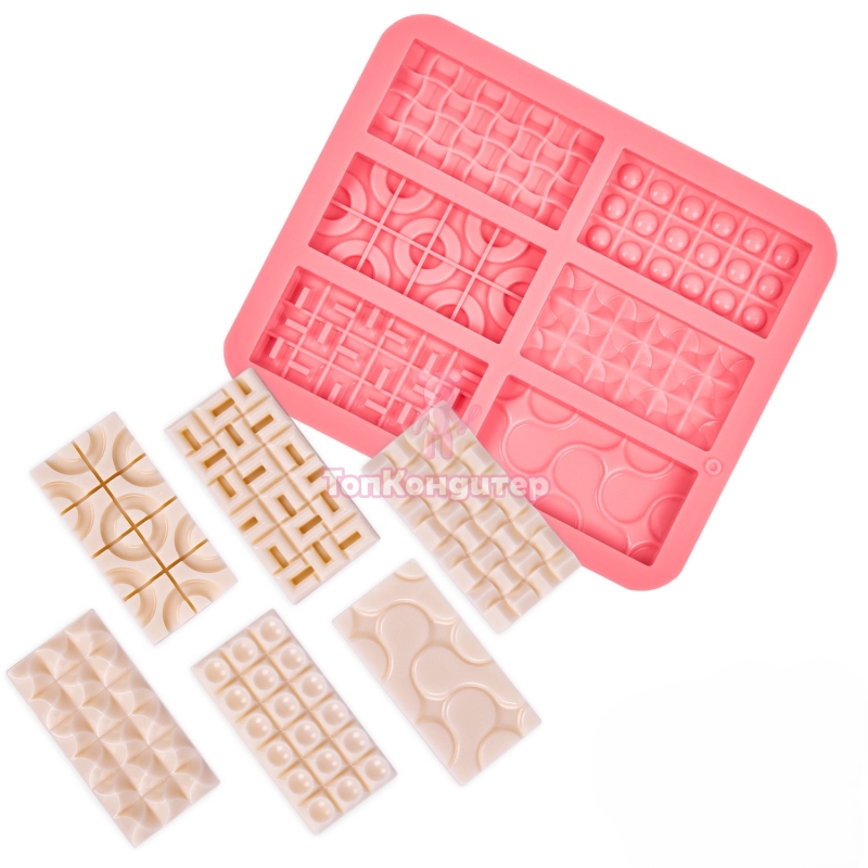 Форма для шоколада Доляна «Шоколадное ассорти», силикон, 26,5×16,8×0,7 см, 12 ячеек