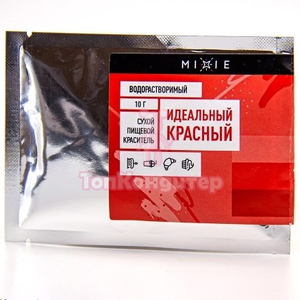 Краситель сухой MIXIE Идеальный красный 10 гр