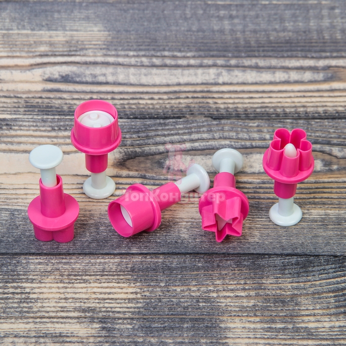 Набор плунжеров кондитерских "Праздник", 5 ш 5 шт