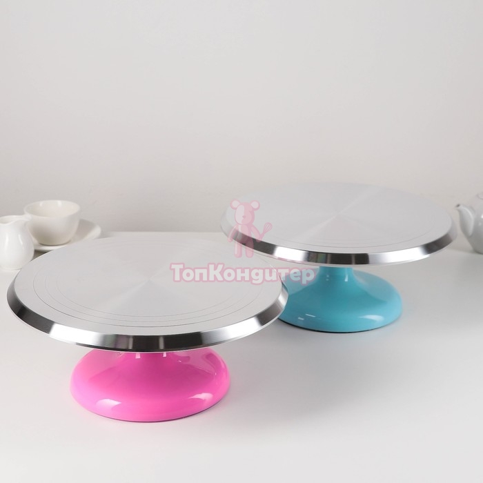 Подставка для торта вращающаяся металл