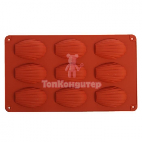 Форма двойная для выпечки "Ракушка" 9 ячеек