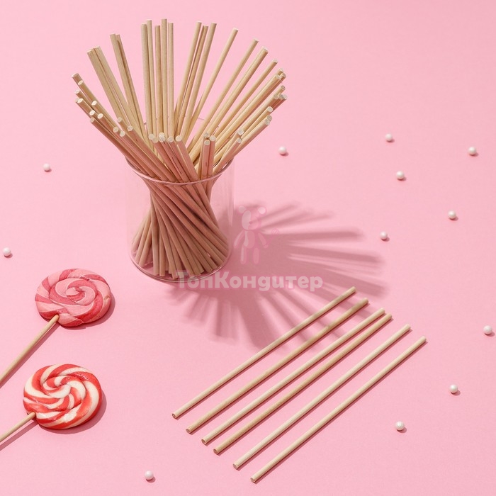 Палочки для леденцов, 15см. 100шт