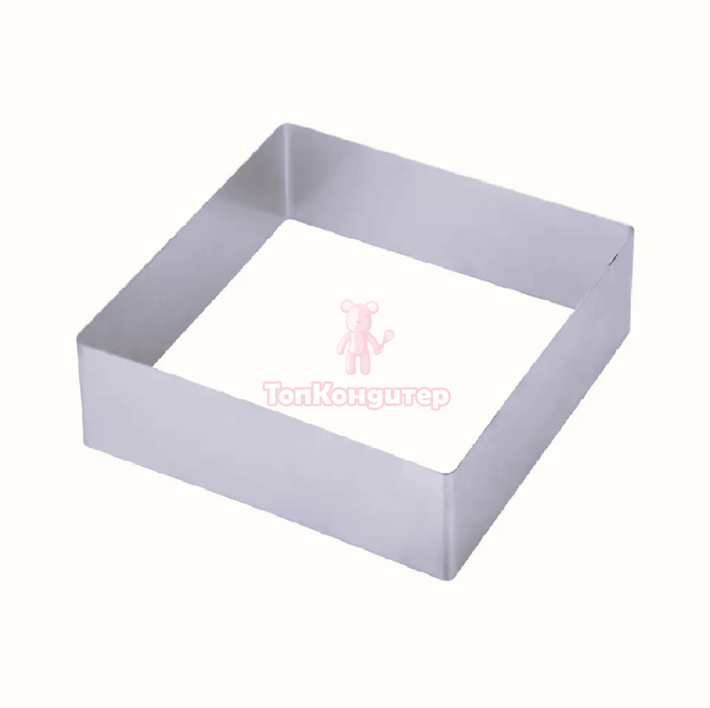 Форма для выпечки и выкладки "Квадрат", 20 х 20 х 5 см