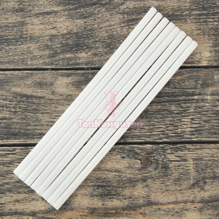Набор палочек-дюбелей для кондитерских изделий, 8 шт, d=0,7 см, длина 30 см
